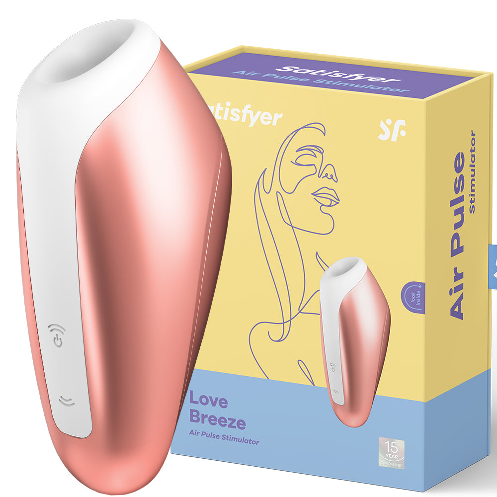 Satisfyer Love Breeze Clitoral Stimulator Vibrator Air Pulse Clit Sucker USB