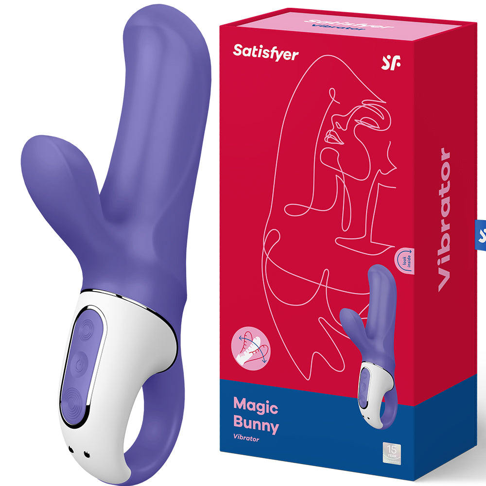 Satisfyer Magic Bunny G Spot Rabbit Vibrator Clitoral Stimulator Rechargeable