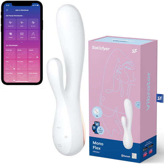 Satisfyer Mono Flex APP Control G Spot Rabbit Vibrator USB Sex Toy
