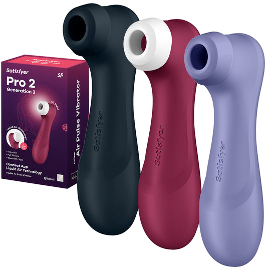 Satisfyer Pro 2 G3 Clitoral Stimulator Liquid Air Pulse Vibrator Female Sex Toy