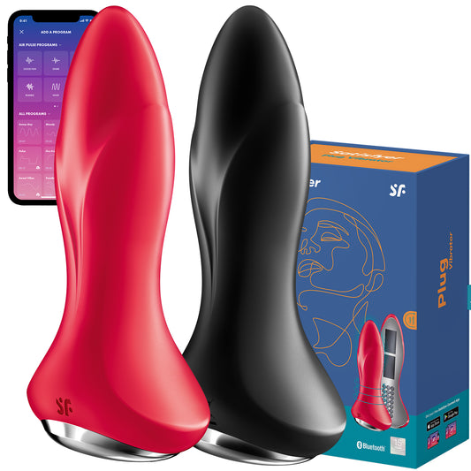 Satisfyer Rotator 1 2 Anal Plug Rotating Vibrating Butt Vibrator APP Sex Toy New