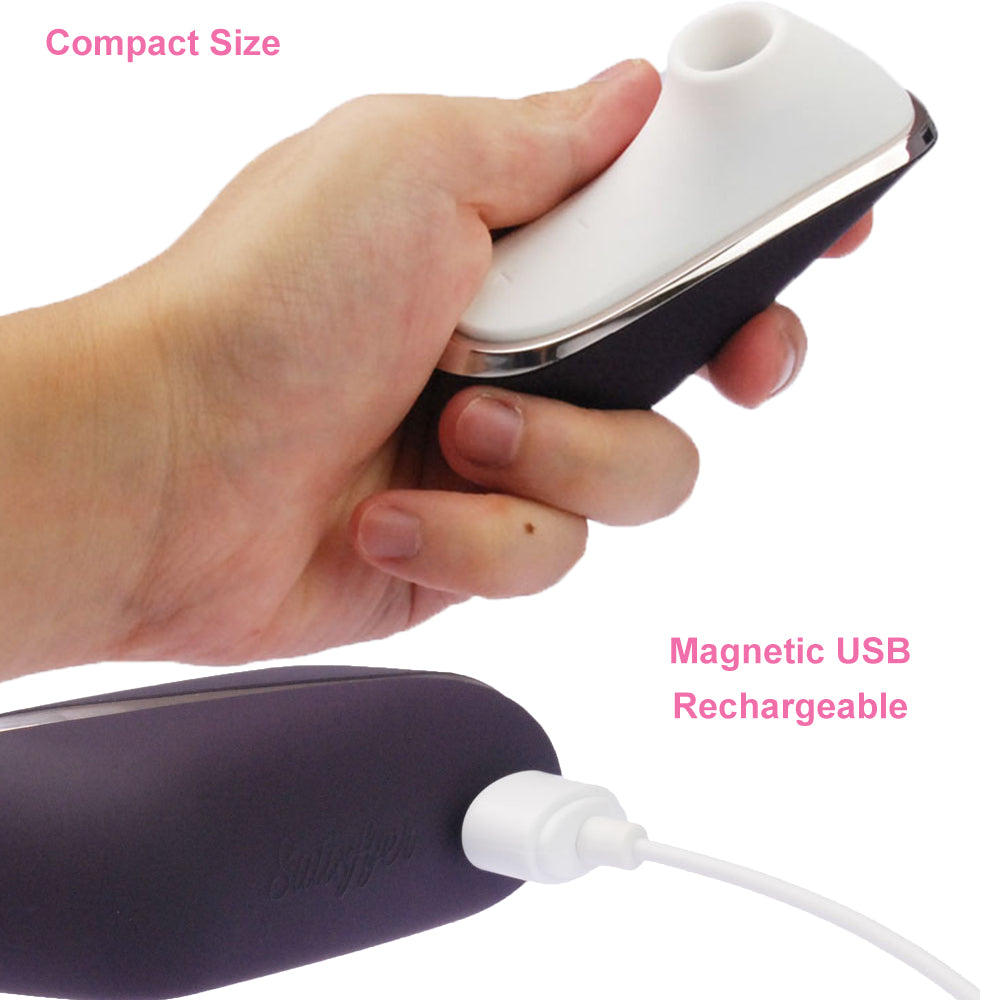 Satisfyer Traveller Clitoral Stimulator Air Pulse Vibrator mojozau Satisfyer Traveller Clitoral Stimulator Air Pulse Vibrator mojozau