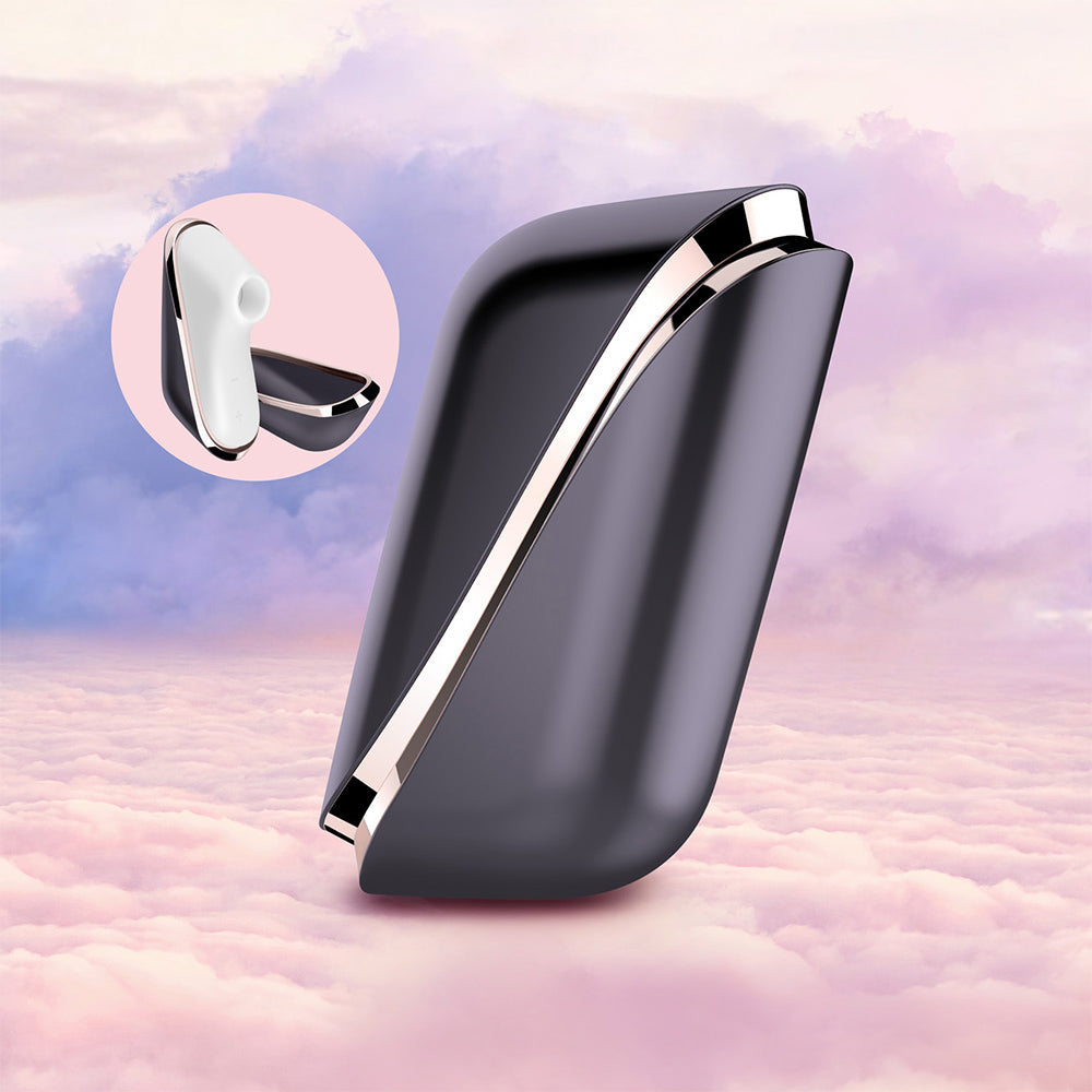 Satisfyer Traveller Clitoral Stimulator Air Pulse Vibrator mojozau Satisfyer Traveller Clitoral Stimulator Air Pulse Vibrator mojozau