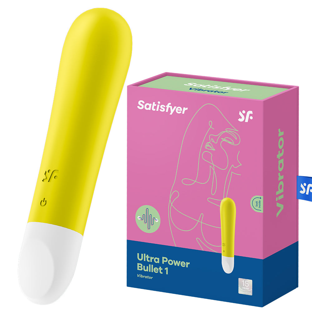 Satisfyer Ultra Power Bullet 1 Vibrator POWERFUL USB Clitoral Stimulator Sex Toy