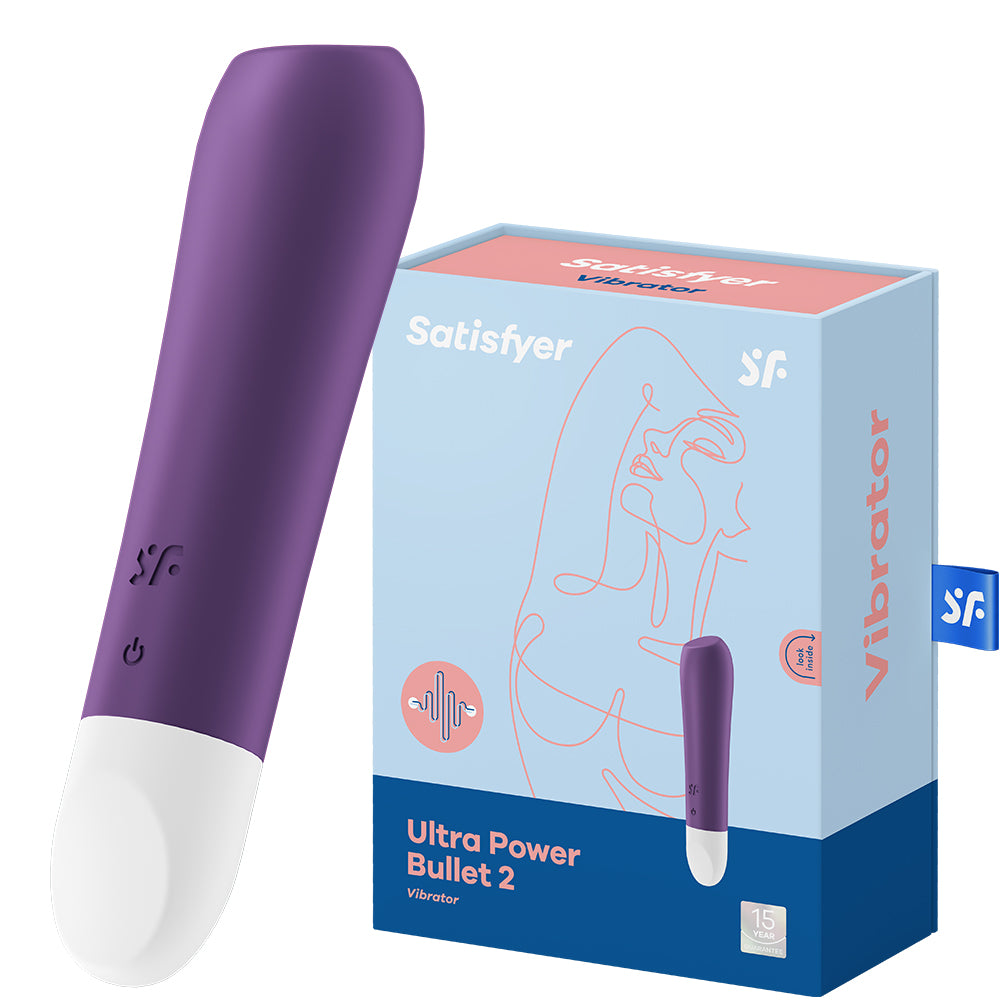 Satisfyer Ultra Power Bullet 2 Vibrator POWERFUL USB Clitoral Stimulator Sex Toy