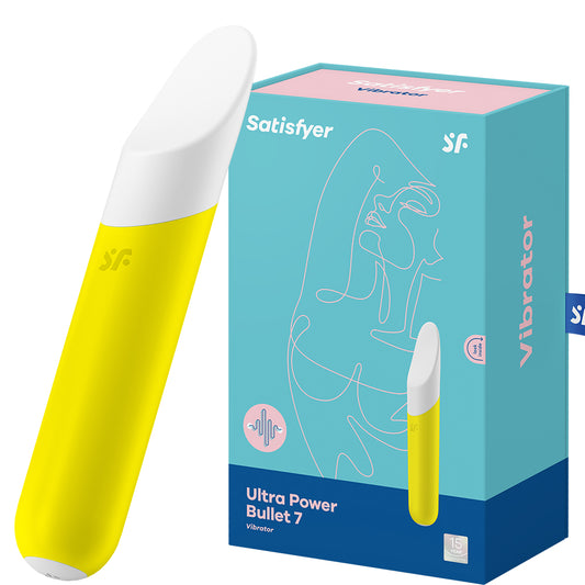 Satisfyer Ultra Power Bullet 7 Vibrator POWERFUL USB Clitoral Stimulator Sex Toy