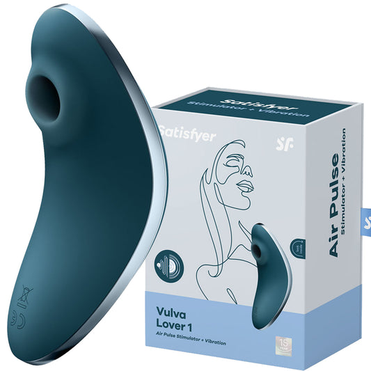 Satisfyer Vulva Lover 1+ Air Pulse Clitoral Stimulator Vibrator Sucker Sex Toy