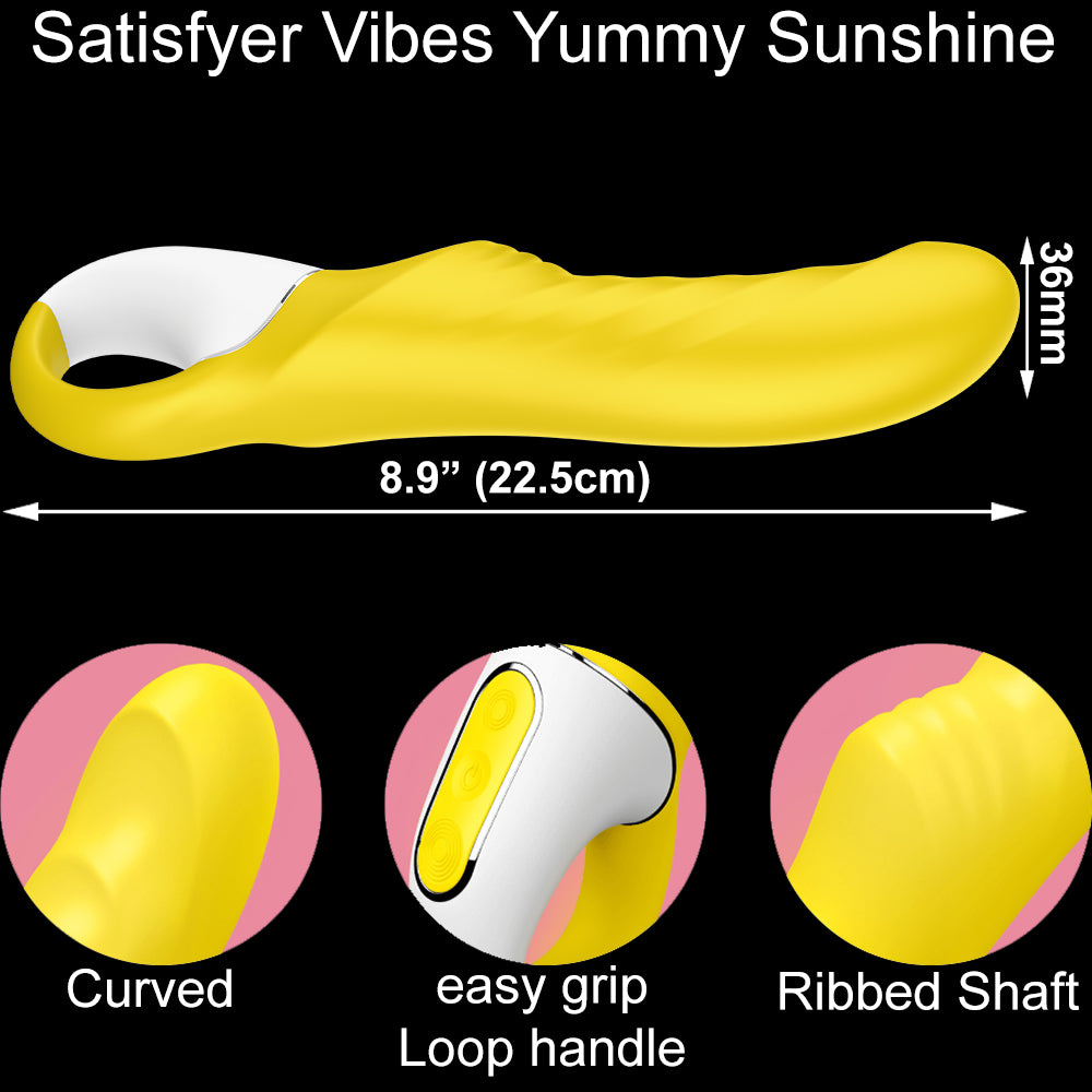 Satisfyer Vibes Yummy Sunshine G-Spot Vibrator USB