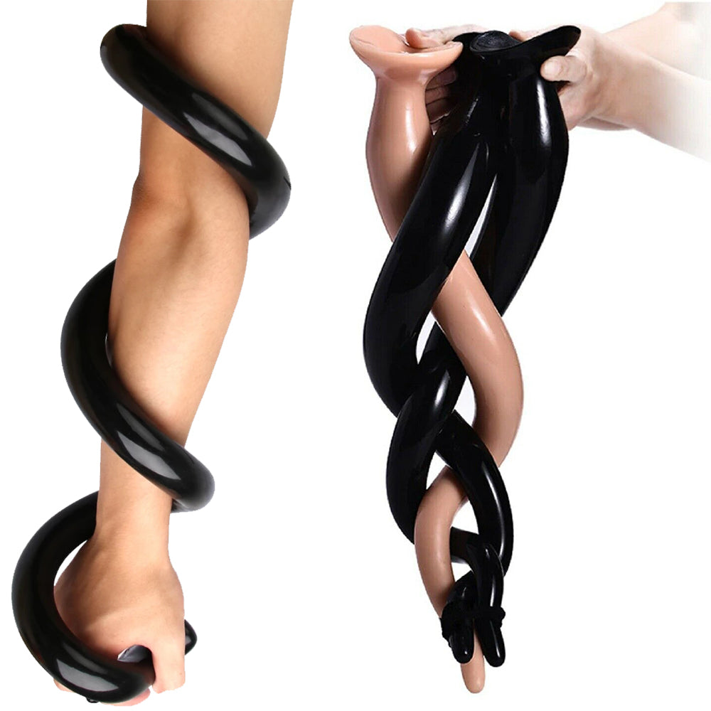 Bebuzzed Snake Dildo Flexible Large Anal Butt Plug Long Sex Dong XXL S mojozau Bebuzzed Snake Dildo Flexible Large Anal Butt Plug Long Sex Dong XXL S mojozau