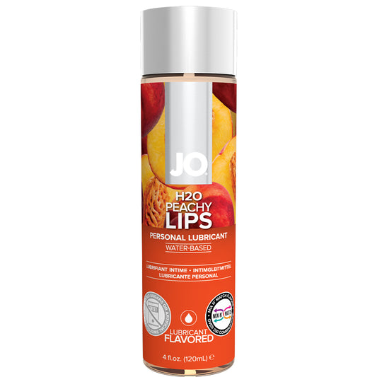 System JO H2O Flavored Peachy Lips Personal Lubricant Oral Sex Lube 120ml