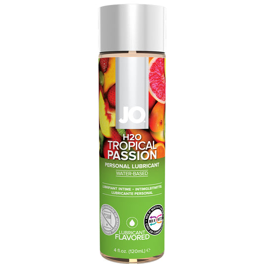 System JO H2O Flavored Tropical Passion Personal Lubricant Oral Sex Lube 120ml