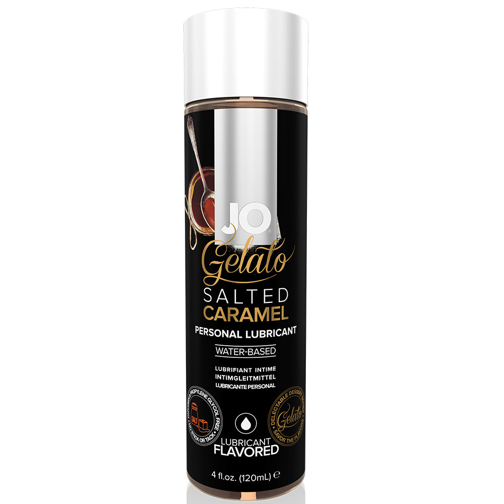 JO Gelato SALTED CARAMEL Personal Lubricant Oral Sex Flavoured Lube 120ml