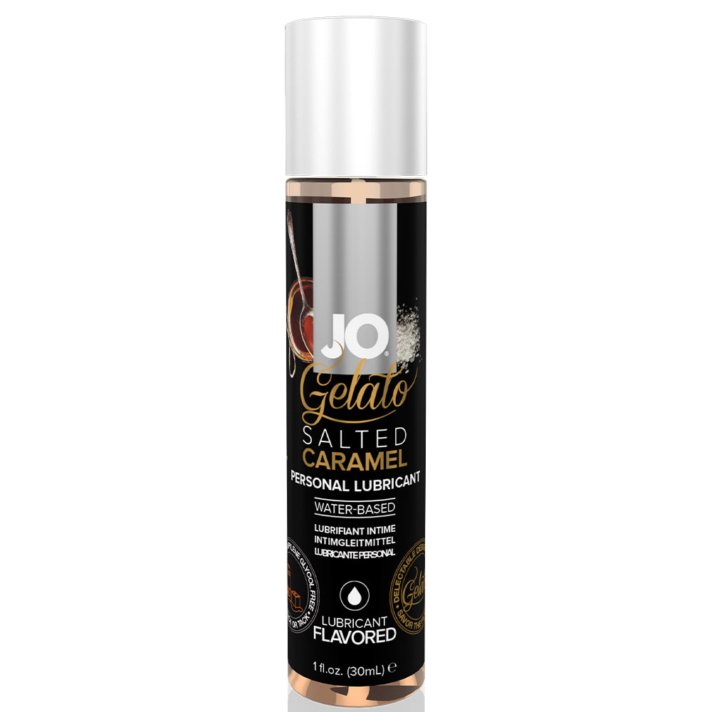 JO Gelato SALTED CARAMEL Personal Lubricant Oral Sex Flavoured Lube 30ml