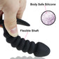 Twist Vibrating Anal Prostate Massager Beaded Butt Plug Vibrator Adult Sex Toy