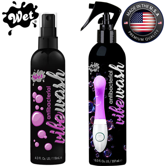 Wet Vibe Wash Sex Toy Cleaner Antibacterial Sanitizer Vibrator Clean Disinfect