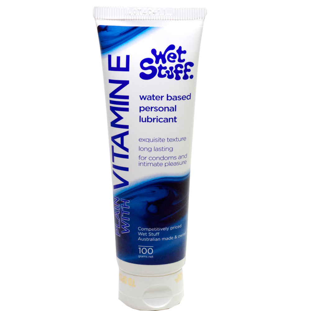 Wet Stuff Vitamin E Personal Lubricant Edible Sex Lube Water Based