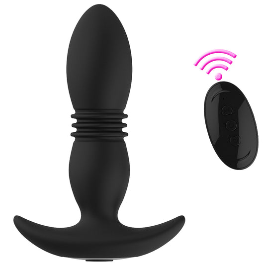 Wistone Vibrating Anal Plug Thrusting Prostate Massager Remote USB Sex Toy
