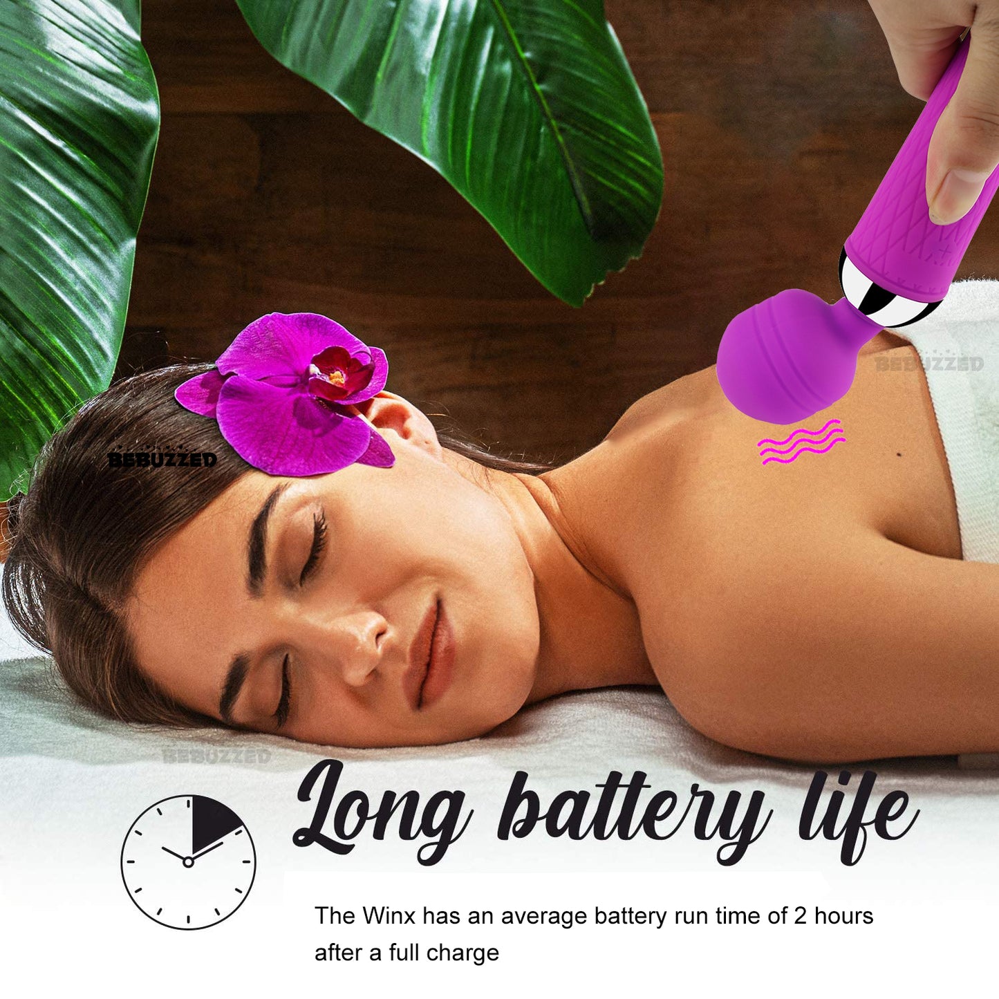 NEW Powerful Cordless Massage Magic Body Wand Personal Massager Waterproof USB
