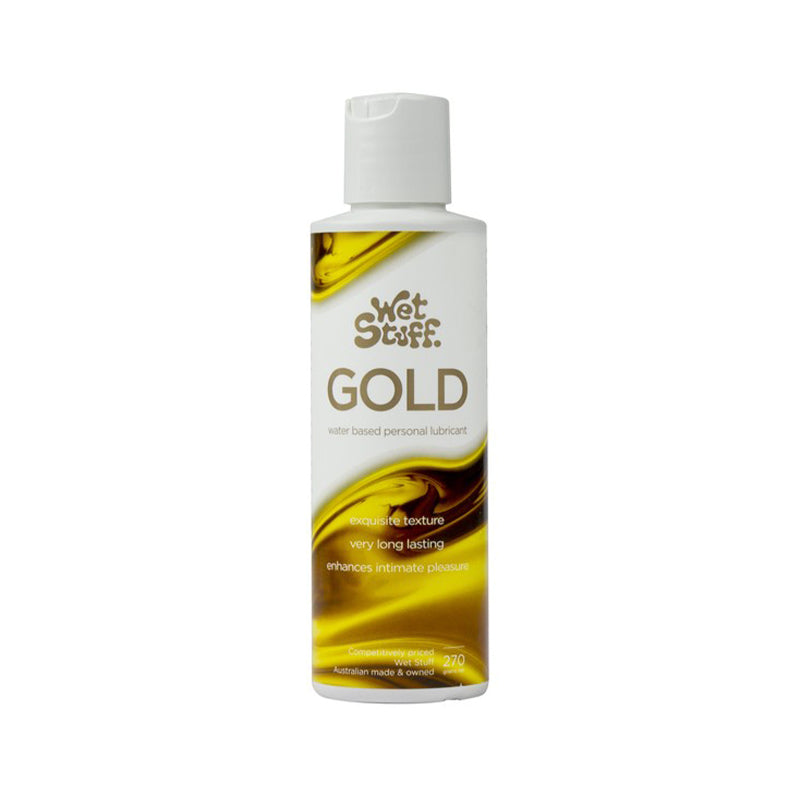 Wet Stuff Gold 270g Disc Top Water-Based Lubricant