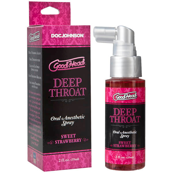 GoodHead Deep Throat Oral Desensitizing Spray STRAWBERRY