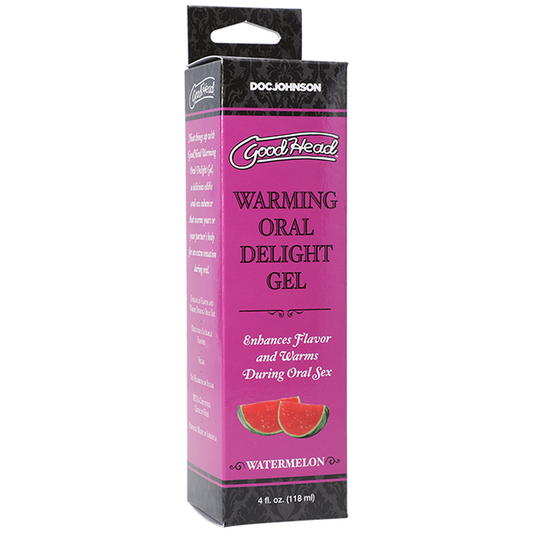 GoodHead - Warming Head Oral Delight Gel - Watermelon - 4 fl. oz.