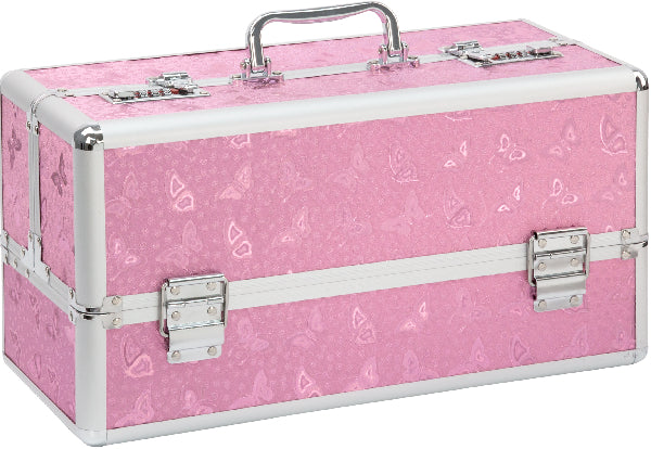 BMS Lockable KEYLESS Large Vibrator Case Sex Toy Storage Trunk Chest Pink