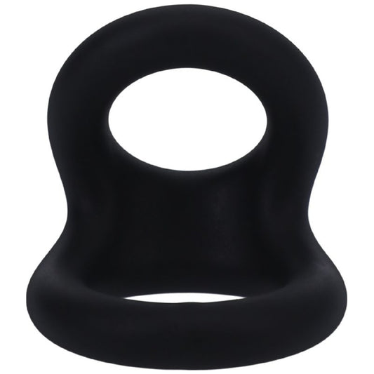 Uplift Silicone Cock Ring Onyx Black