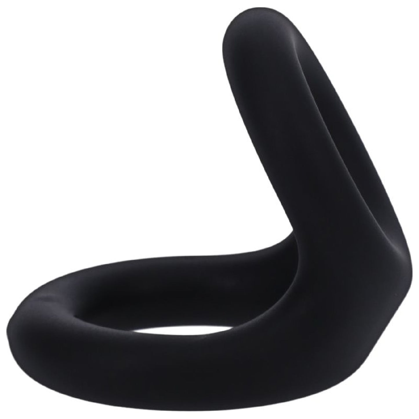 Uplift Silicone Cock Ring Onyx Black