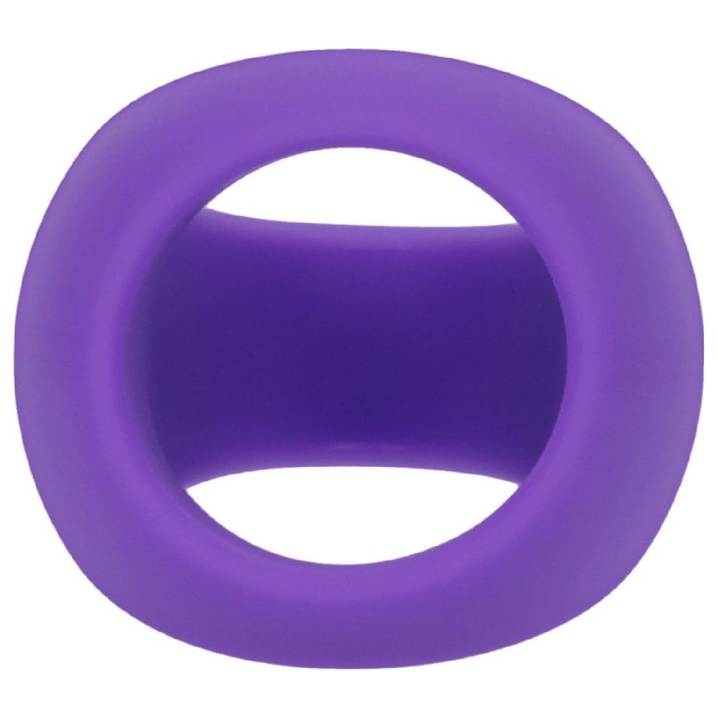 Stirrup Silicone Cock Ring Lilac