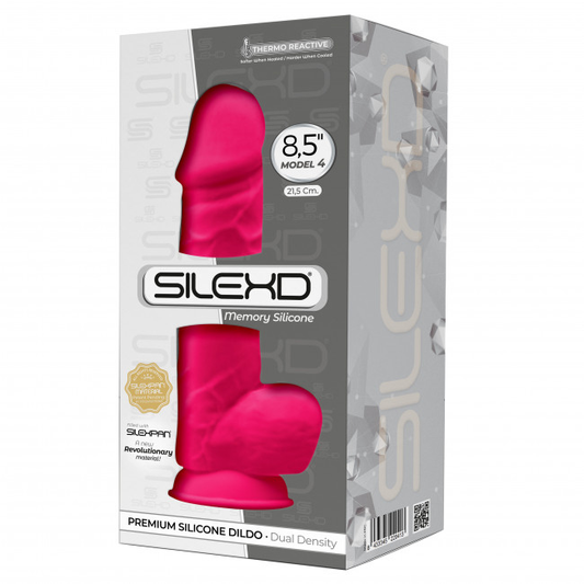 SILEXD MODEL MODEL 4 Realistic 8.5" Dildo PINK