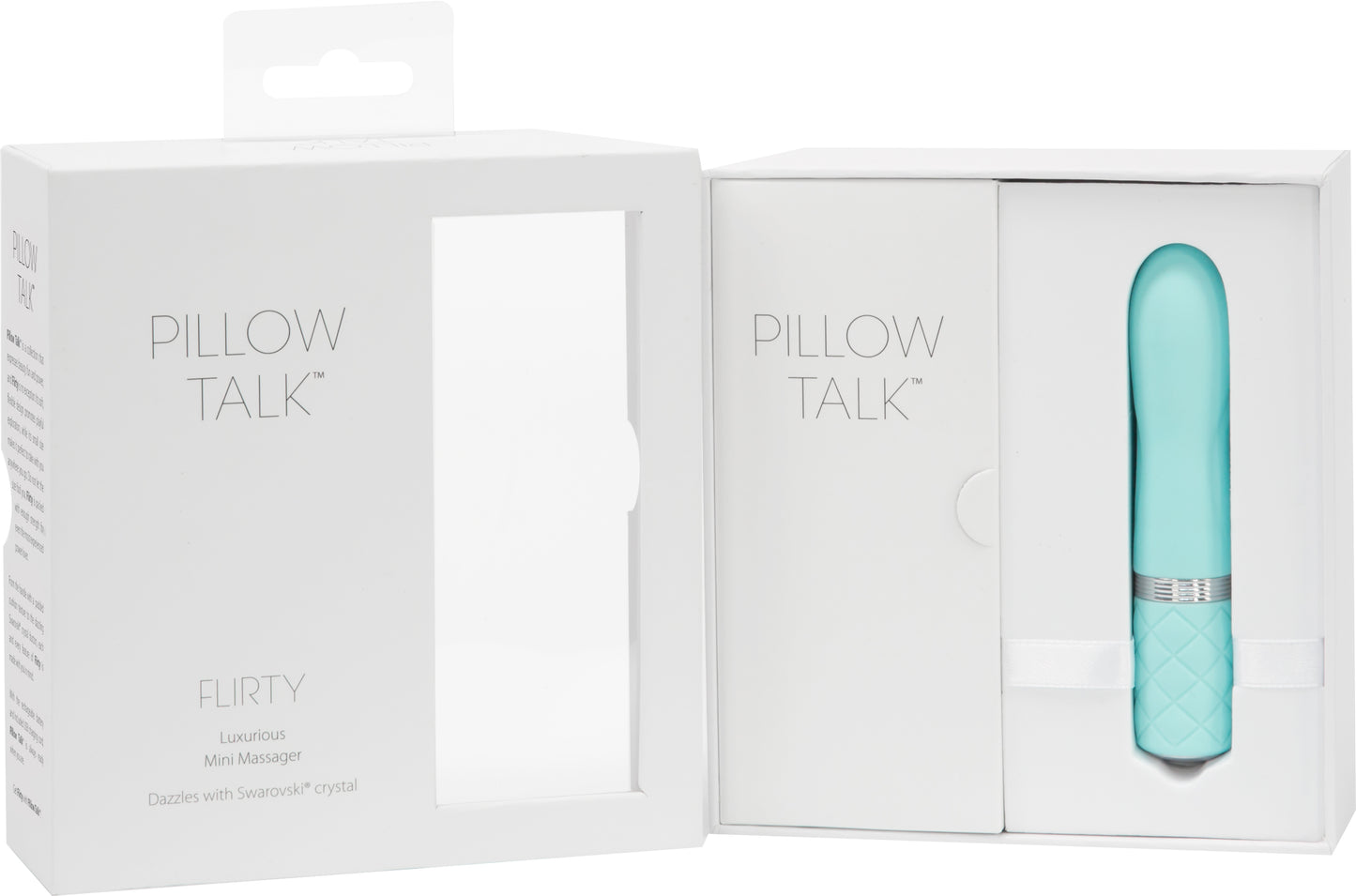 Pillow Talk Flirty Bullet Vibrator Rechargeable Teal