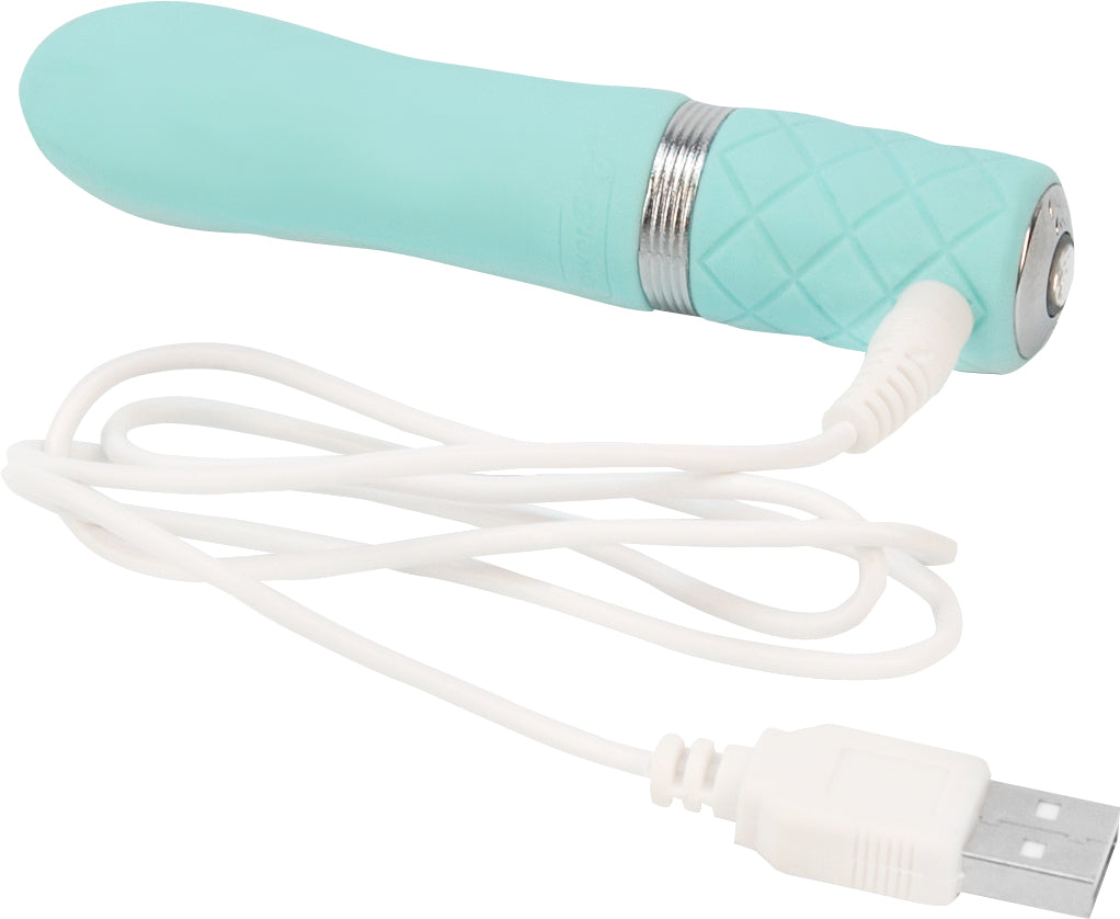 Pillow Talk Flirty Bullet Vibrator Rechargeable Teal