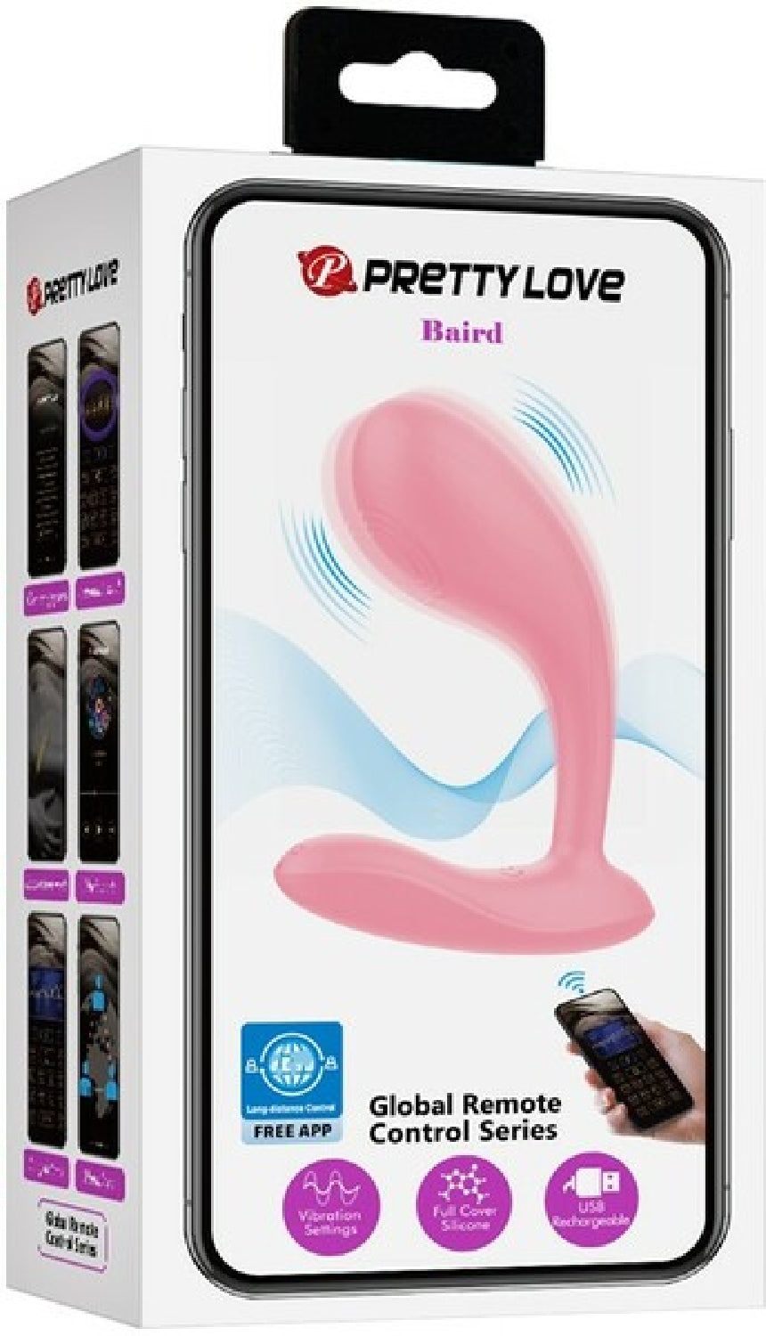 Pretty Love Baird Wearable Vibrator Rechargeable App Control Toy