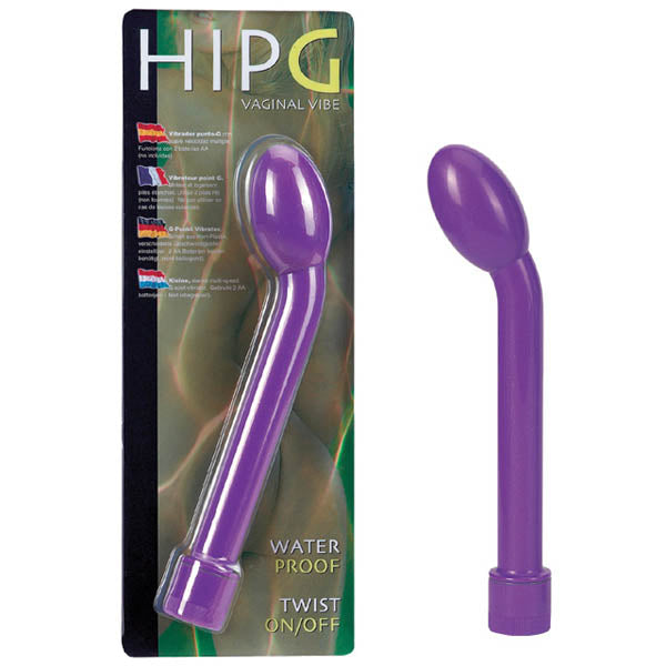 HIP G 8.2" G-Spot Vibrator Wand Clitoral Vaginal Anal Purple