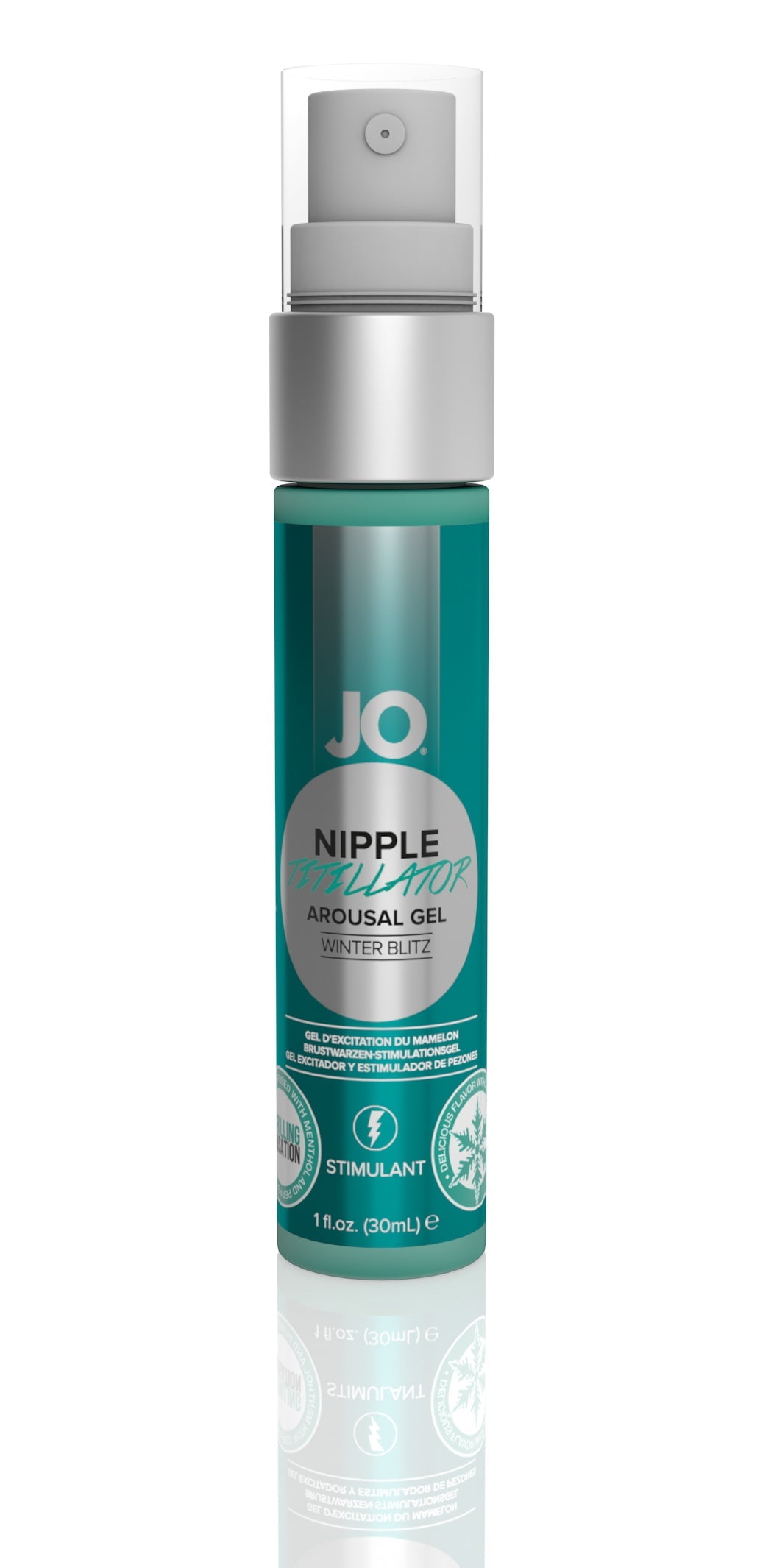 JO Nipple Titillator Wintermint 1 Oz / 30 ml (T)