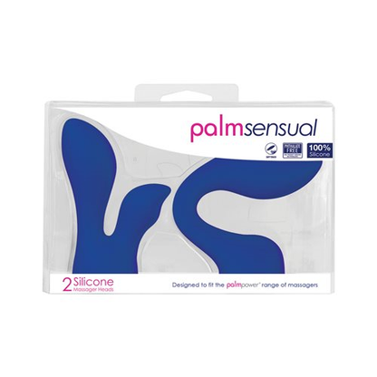 PalmSensual Massager Heads Attachments for use with PalmPower Wand