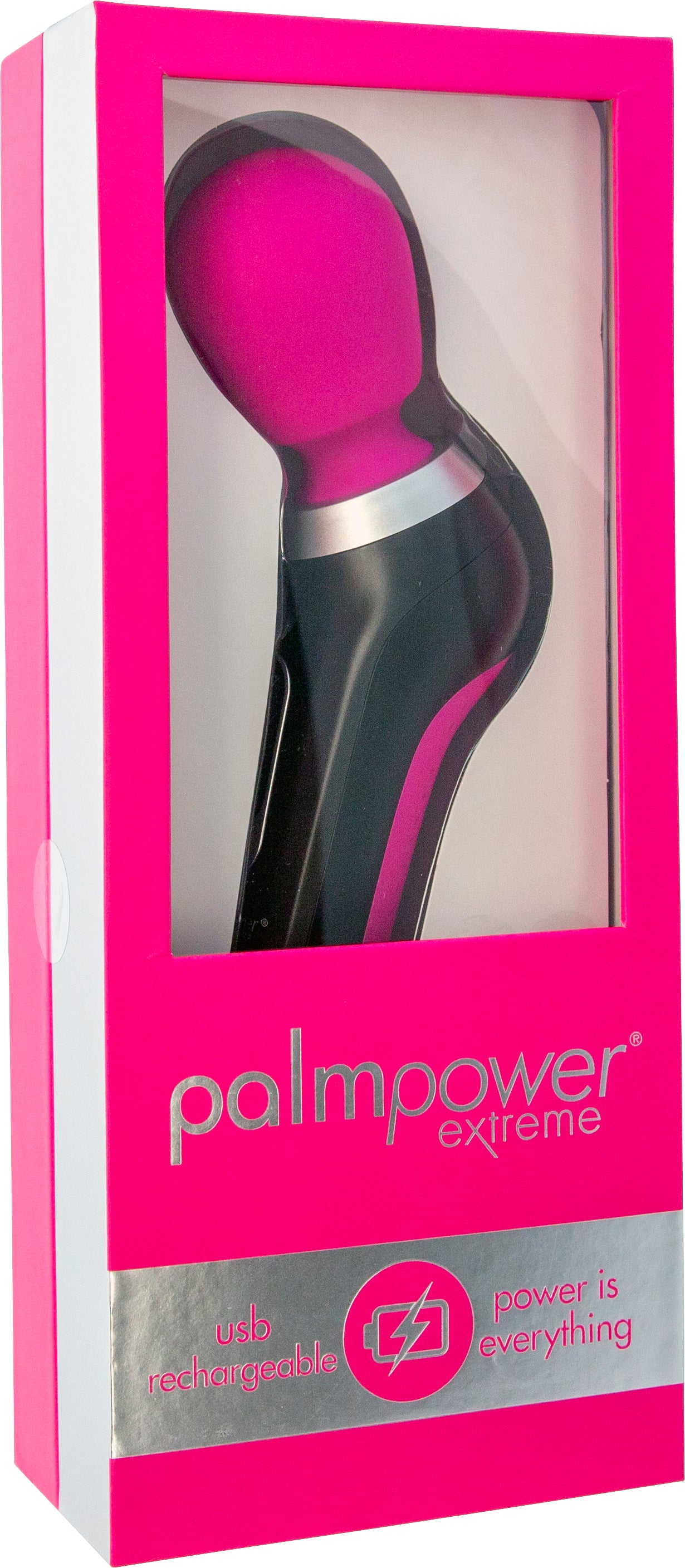 PalmPower Extreme Massage Wand Clitoral Stimulator Pink