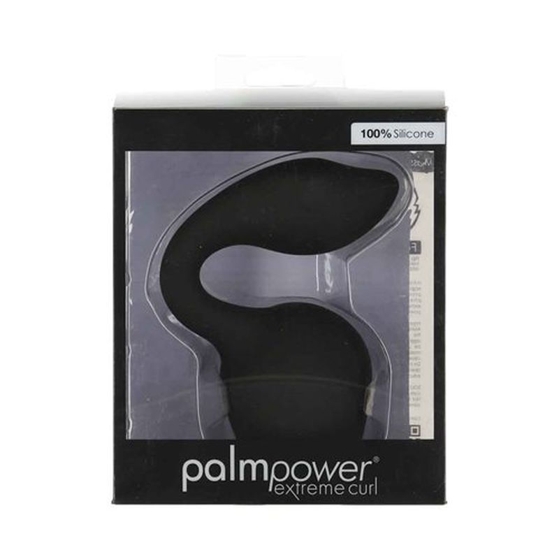 Palmpower Extreme Pleasure Cap Attachment for Palm Power Massager Black