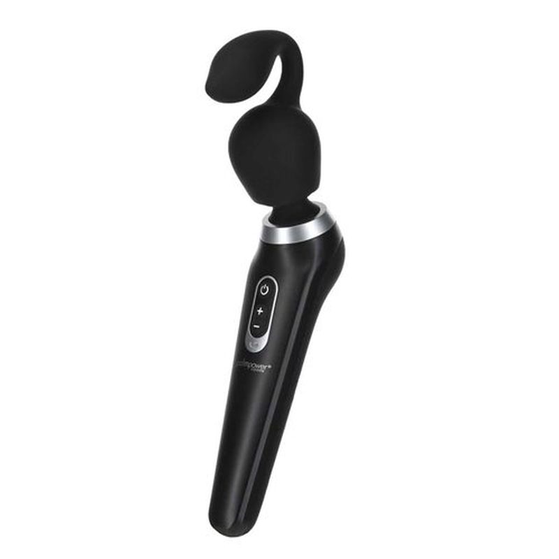 Palmpower Extreme Pleasure Cap Attachment for Palm Power Massager Black