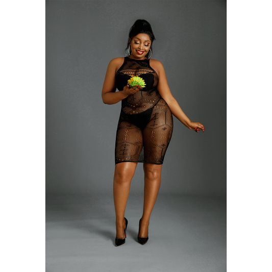 Moonlight Plus Model 06 Black  Dress