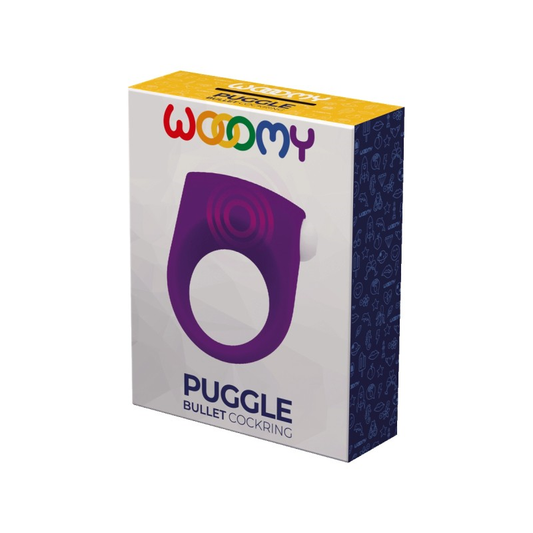 Wooomy PUGGLE VIBRATING RING WITH BULLET