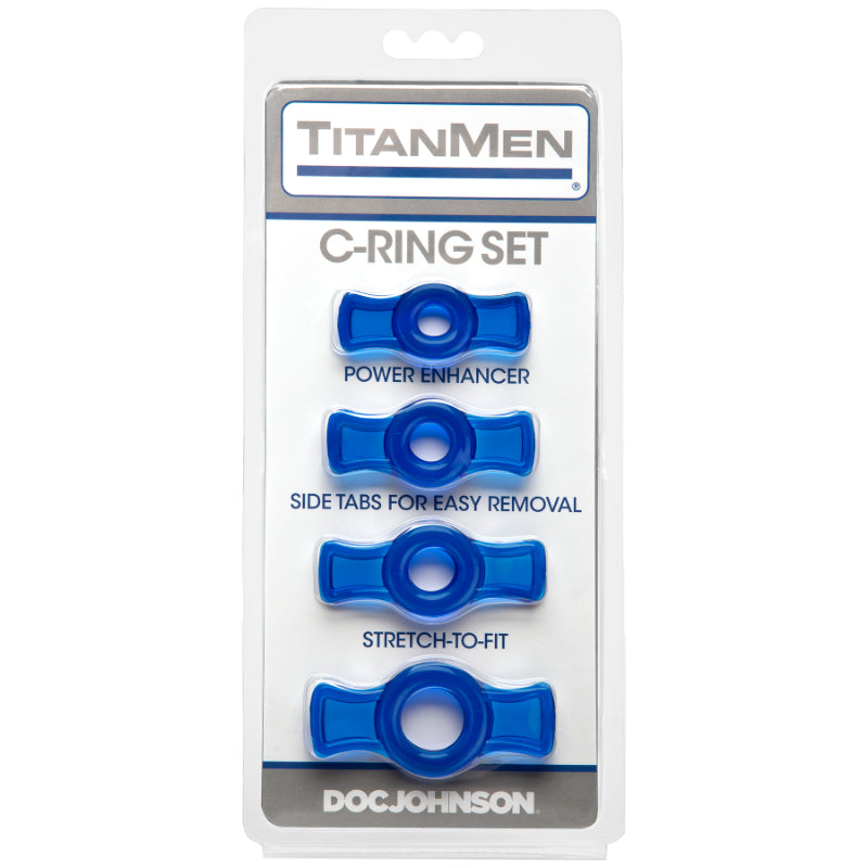 Cock Ring Set Blue