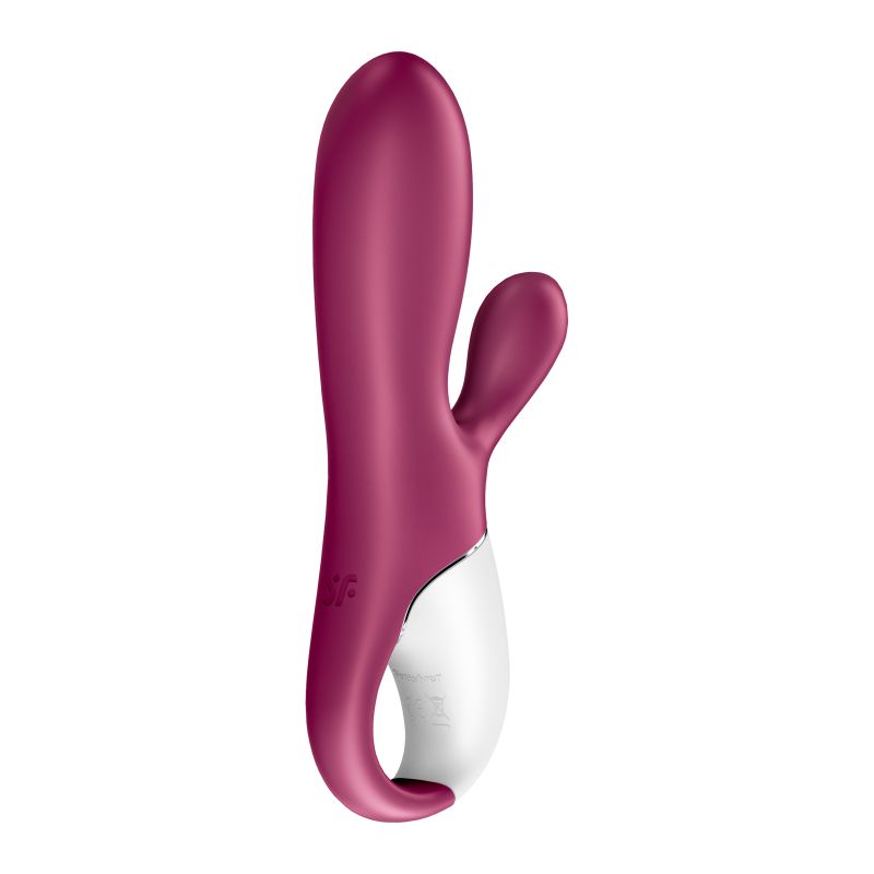 Satisfyer Hot Bunny Warming G-Spot Rabbit Vibrator APP Control USB Dildo Sex Toy