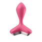 Satisfyer Game Changer Vibrating Anal Plug Silicone Butt Vibrator USB Pink