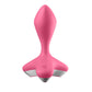 Satisfyer Game Changer Vibrating Anal Plug Silicone Butt Vibrator USB Pink