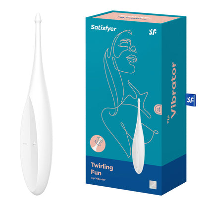 Satisfyer Twirling Fun Clitoral Stimulator Vibrator Erogenous USB