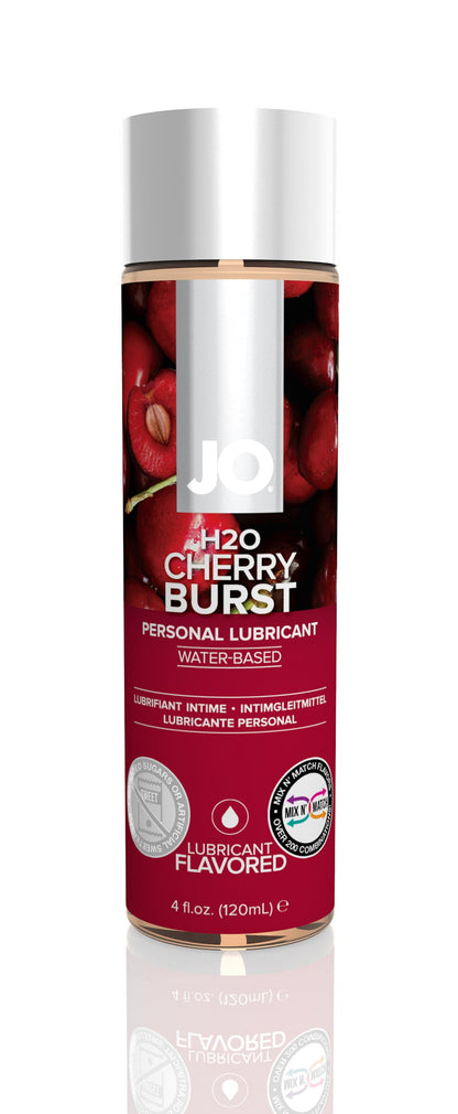 System JO H2O Flavored Cherry Burst Personal Lubricant Oral Sex Lube 120ml