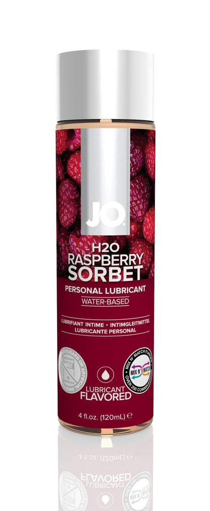 System JO H2O Flavored Raspberry Sorbet Personal Lubricant Oral Sex Lube 120ml