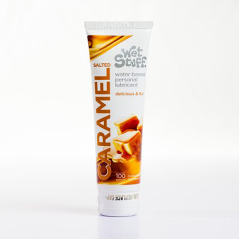 Wet Stuff Caramel Flavoured 100g Personal Lubricant Sex Lube Water-Based