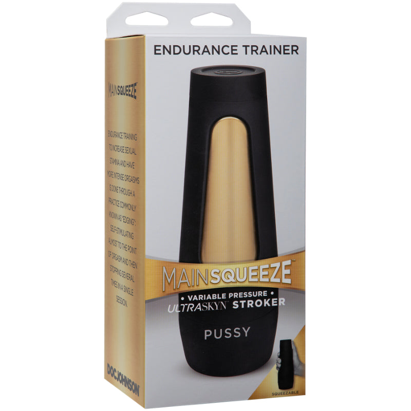 Main Squeeze Endurance Trainer ULTRASKYN Stroker Pocket Pussy Male Masturbator